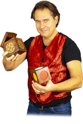 Goochelaar boeken of inhuren